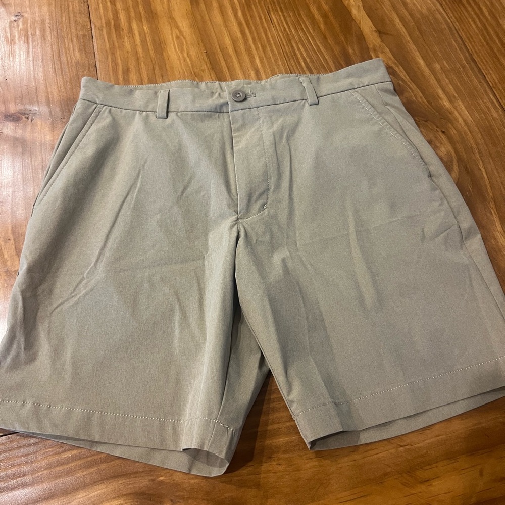 Vineyard Vines Khaki Flat Front Shorts